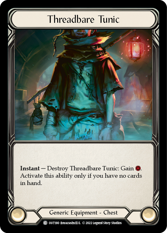 Threadbare Tunic [OUT180] (Outsiders)  Rainbow Foil-2