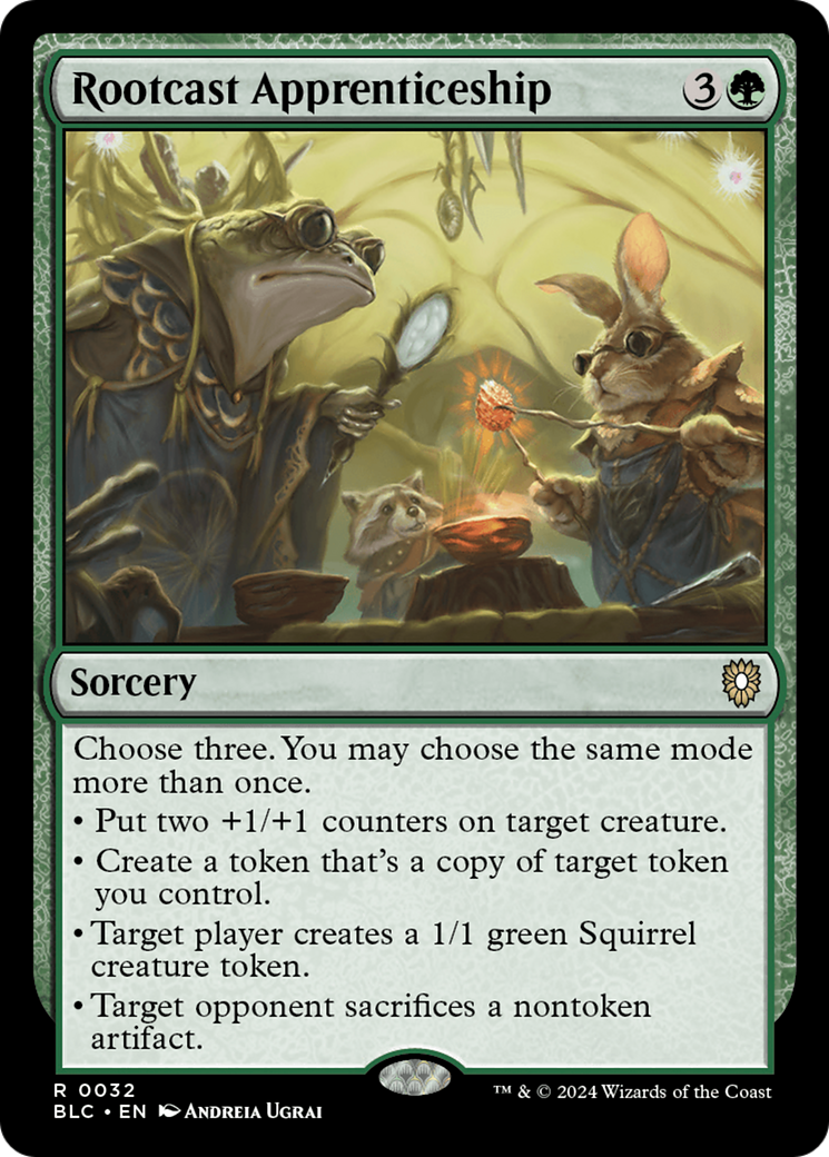 Rootcast Apprenticeship [Bloomburrow Commander]-1
