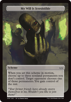 My Will Is Irresistible (Full Art) [Duskmourn: Archenemy]-2
