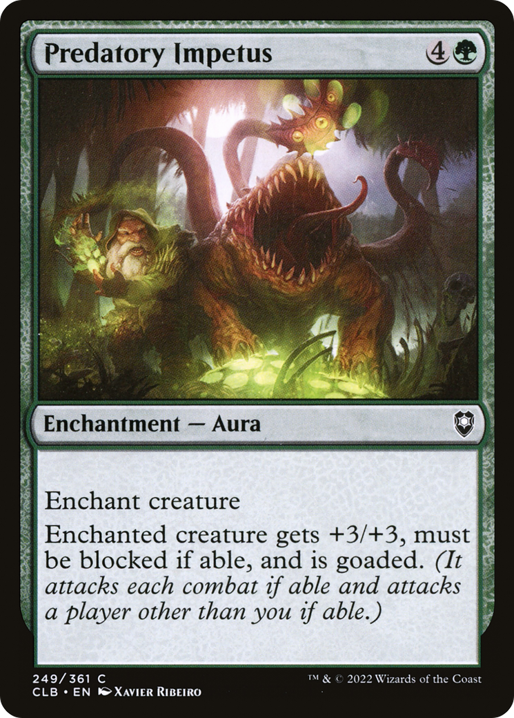 Predatory Impetus [Commander Legends: Battle for Baldur's Gate]-1