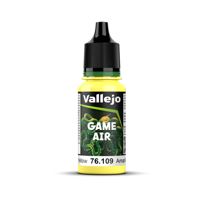 Vallejo - Game Air - Toxic Yellow 18 ml-1