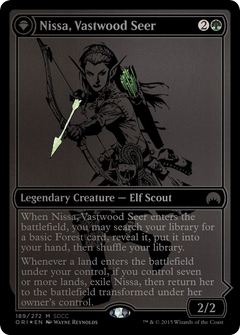 Nissa, Vastwood Seer // Nissa, Sage Animist [San Diego Comic-Con 2015]-3