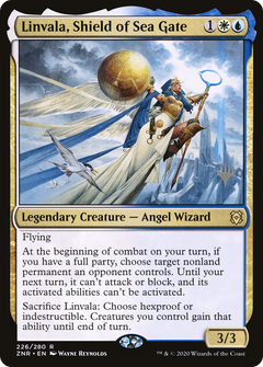 Linvala, Shield of Sea Gate (Promo Pack) [Zendikar Rising Promos]-1