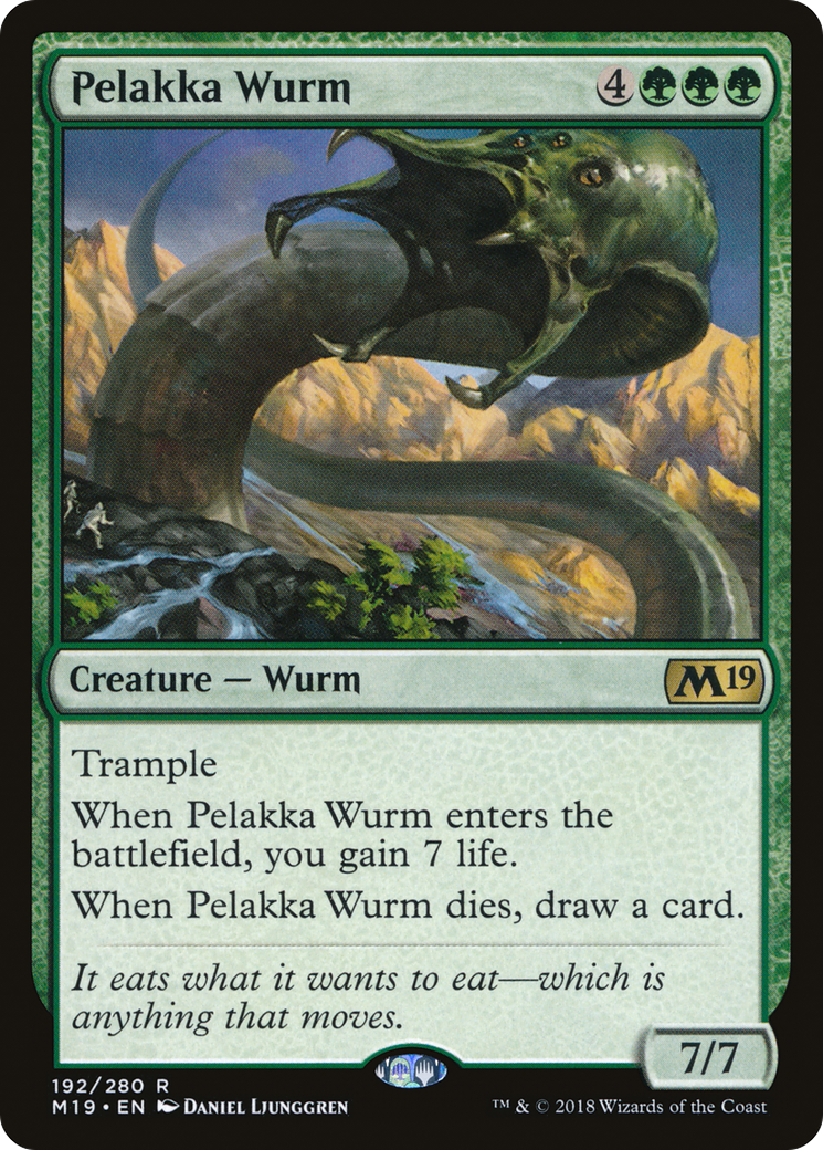Pelakka Wurm [Core Set 2019]-1