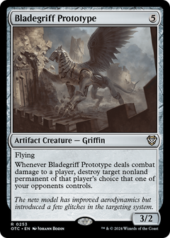 Bladegriff Prototype [Outlaws of Thunder Junction Commander]-1