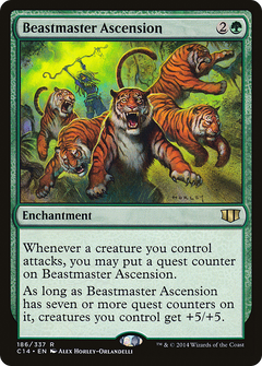 Beastmaster Ascension [Commander 2014]-1
