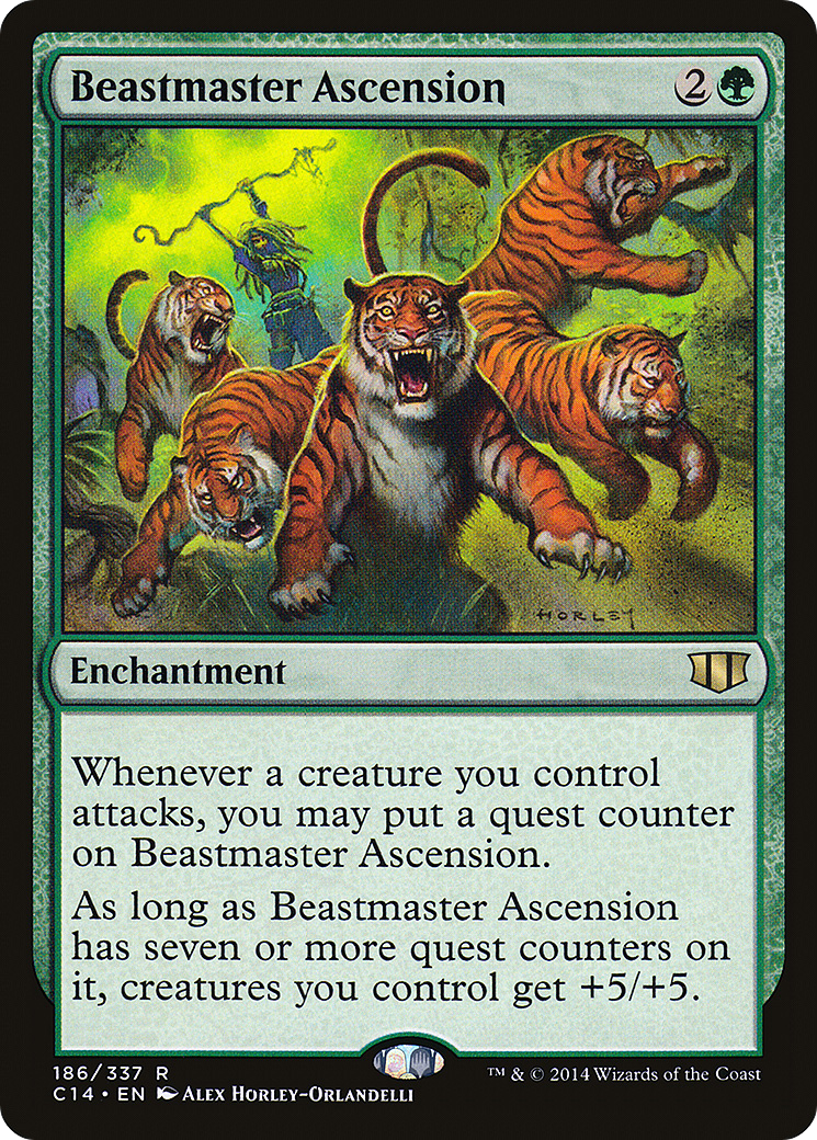 Beastmaster Ascension [Commander 2014]-1