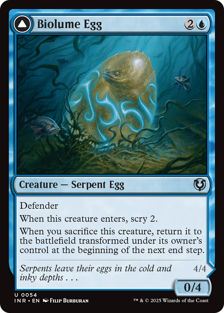 Biolume Egg // Biolume Serpent [Innistrad Remastered]-3