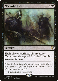 Necrotic Hex [Commander Legends]-1