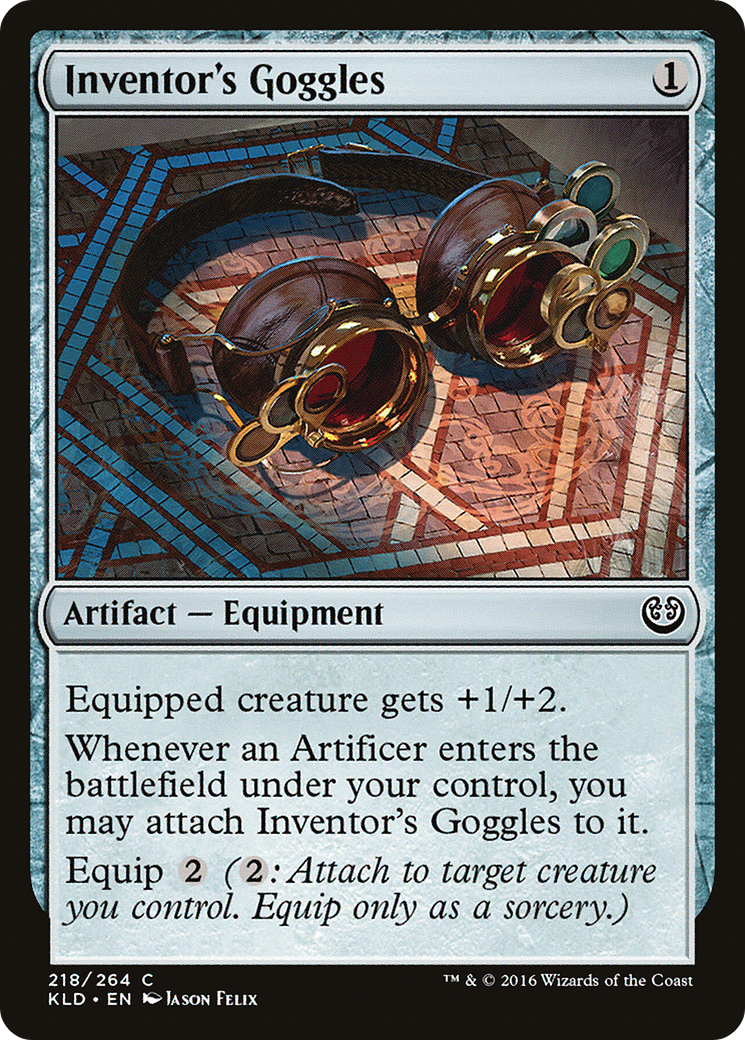 Inventor's Goggles [Kaladesh]-1