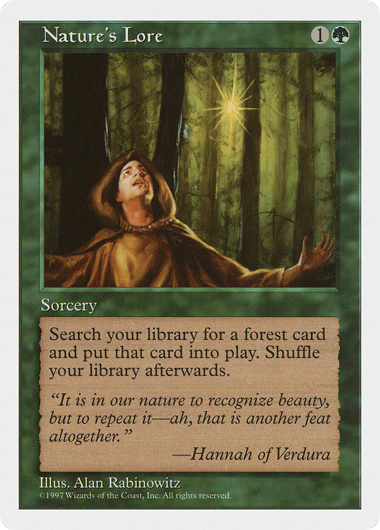 Nature's Lore [Fifth Edition]-1