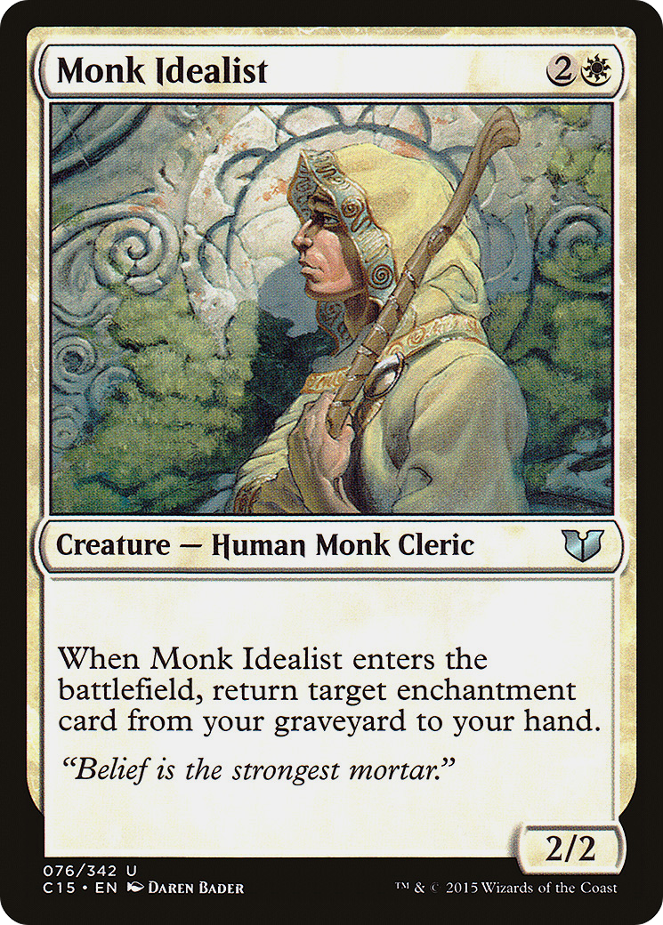 Monk Idealist [Commander 2015]-1