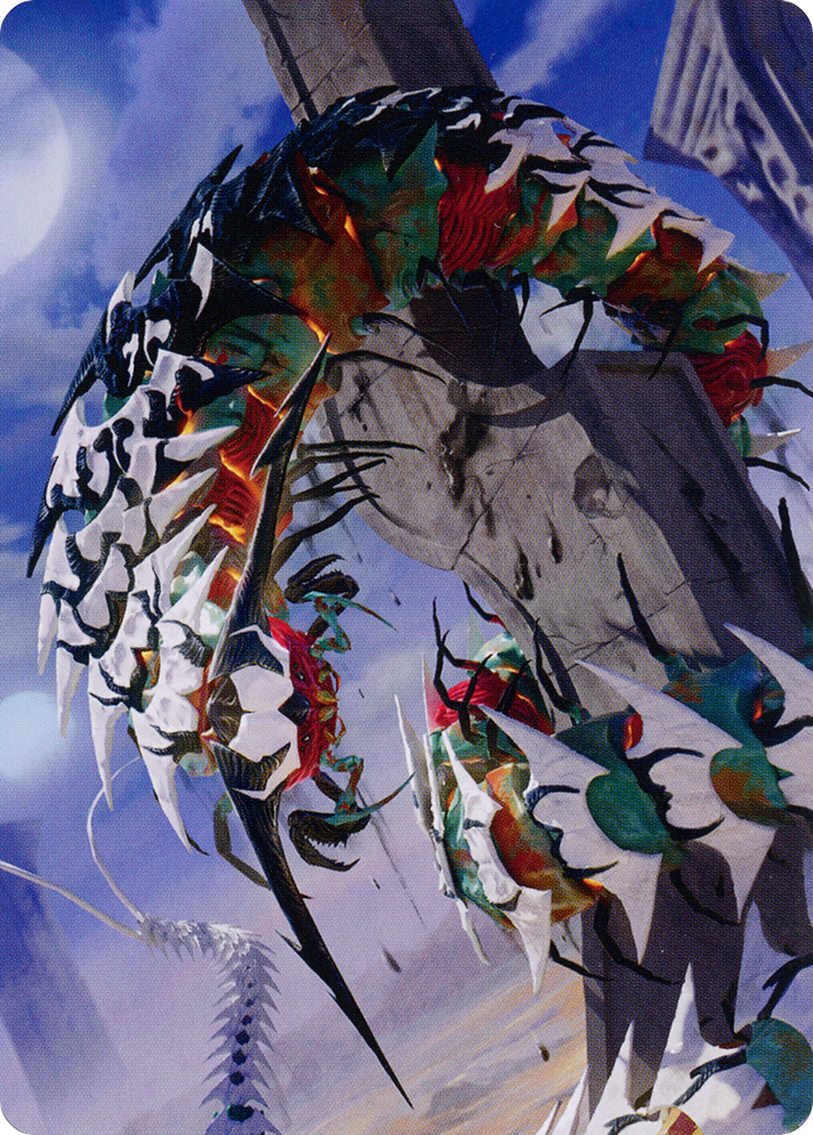 Atraxa's Skitterfang // Atraxa's Skitterfang (AONE-055) - Phyrexia: All Will Be One Art Series (Borderless) Foil-3
