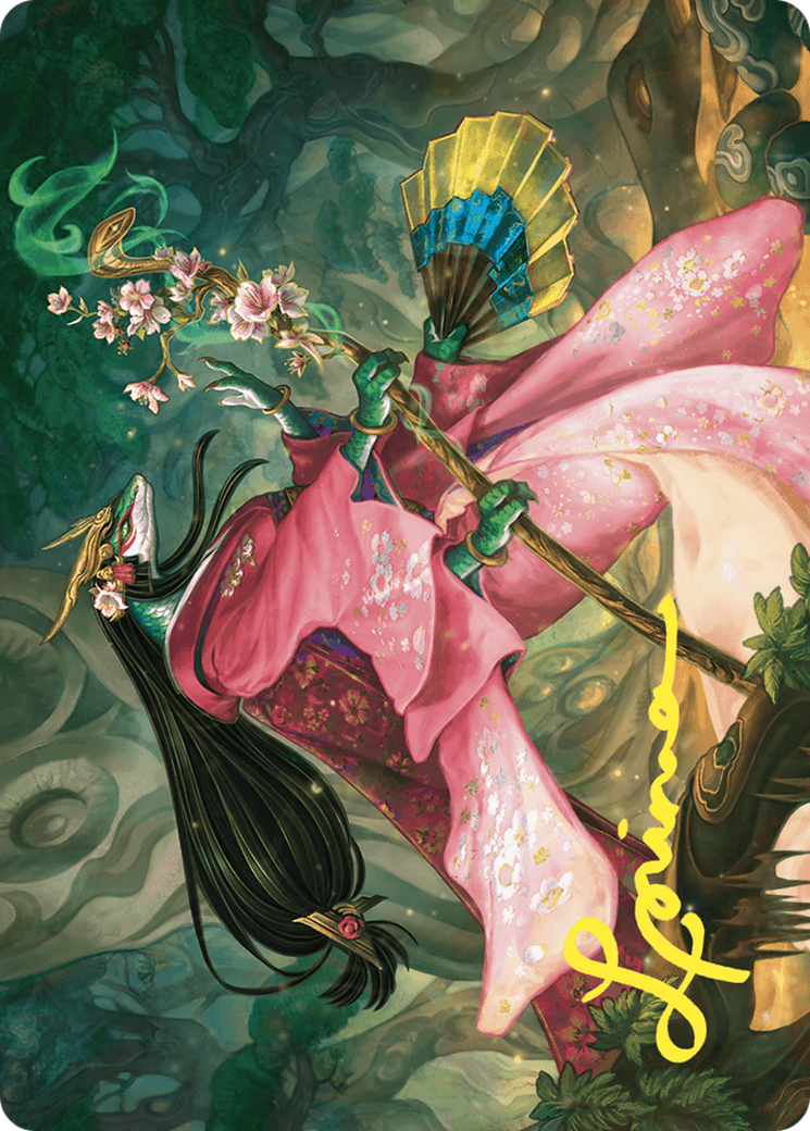 Sakiko, Mother of Summer // Sakiko, Mother of Summer (ACMM-024) - Commander Masters Art Series (Borderless)-3