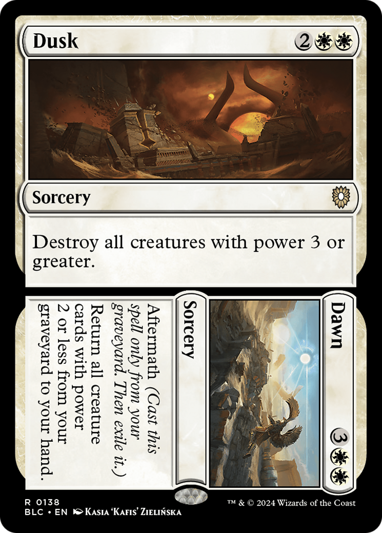 Dusk // Dawn [Bloomburrow Commander]-1