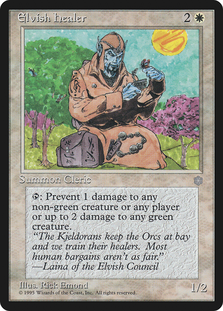 Elvish Healer [Ice Age]-1
