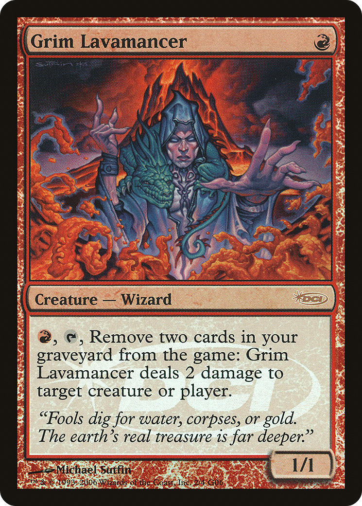 Grim Lavamancer [Judge Gift Cards 2006]-1