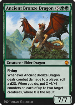 Ancient Bronze Dragon (HBG-199) - Alchemy Horizons: Baldur's Gate-1