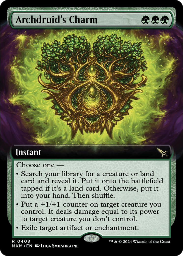 Archdruid's Charm (Extended Art) [Murders at Karlov Manor]-1