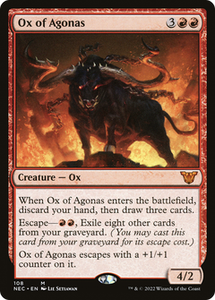 Ox of Agonas [Kamigawa: Neon Dynasty Commander]-1