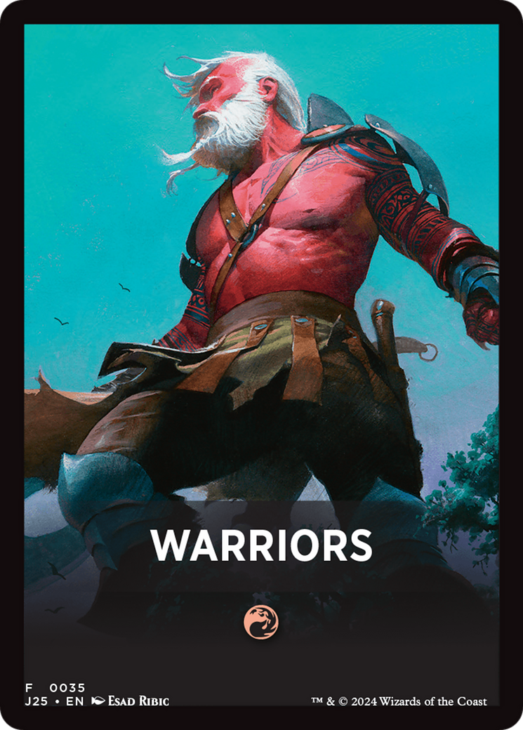 Warriors Theme Card [Foundations Jumpstart Front Cards]-1