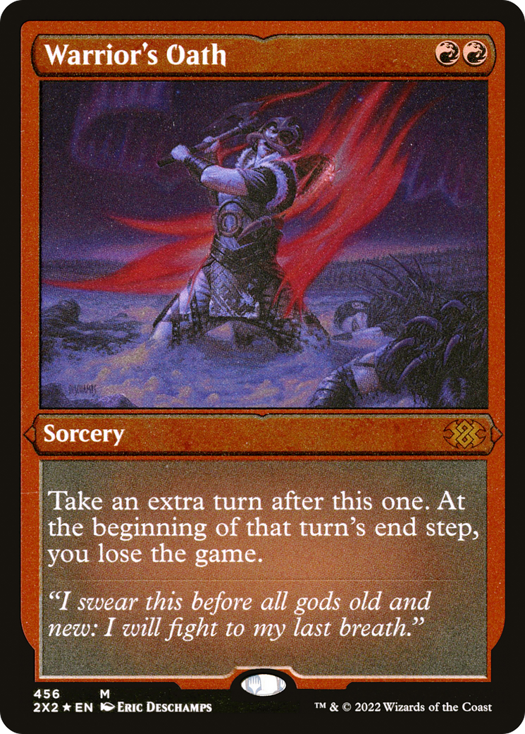 Warrior's Oath (Foil Etched) (2X2-456) - Double Masters 2022 Foil-1