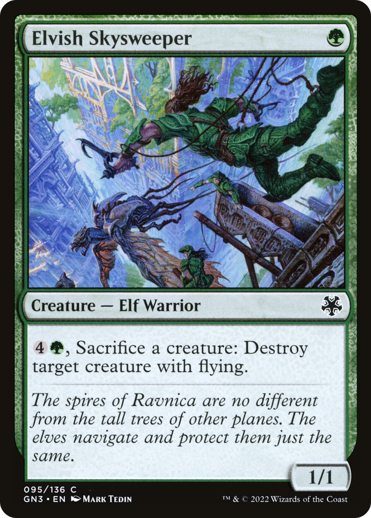 Elvish Skysweeper [Game Night: Free-for-All]-1