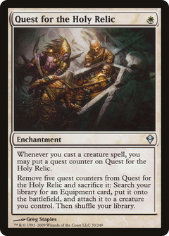 Quest for the Holy Relic [Zendikar]-1