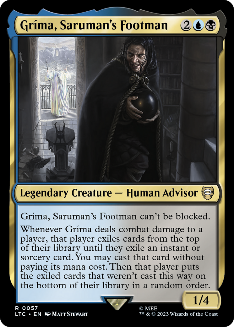 Grima, Saruman's Footman [The Lord of the Rings: Tales of Middle-Earth Commander]-1
