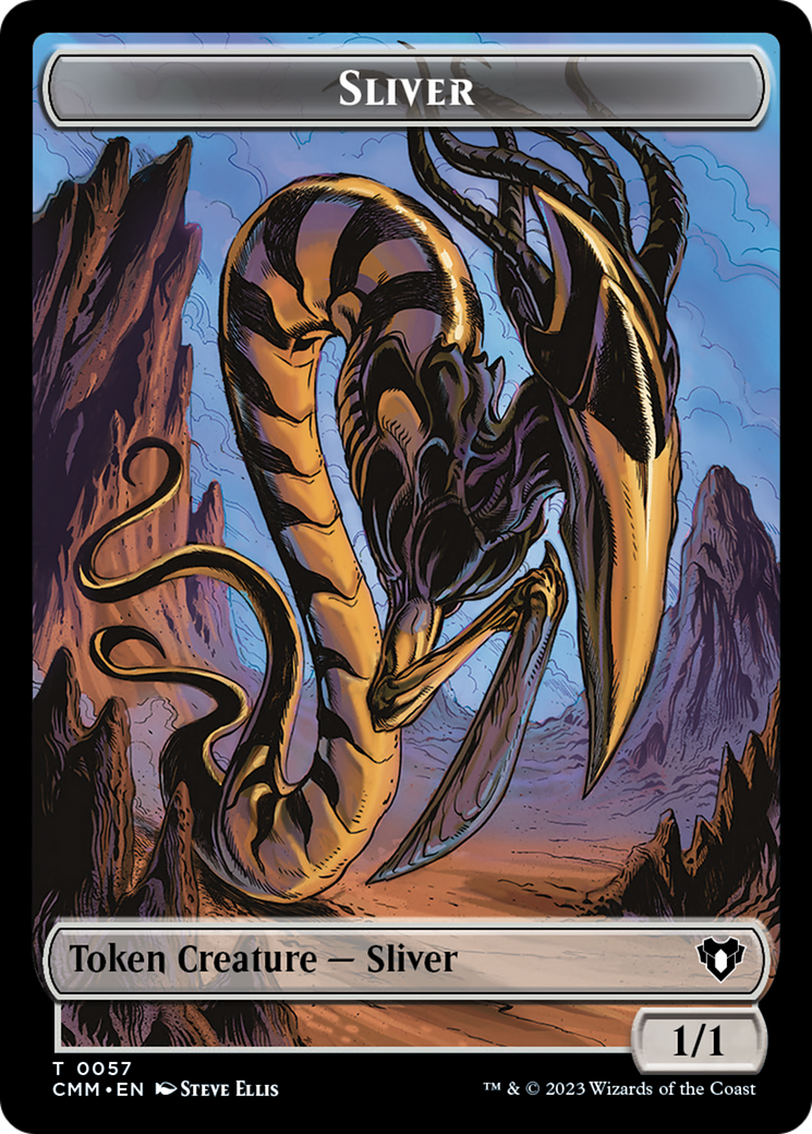 Sliver (TCMM-057) - Commander Masters Tokens Foil-1