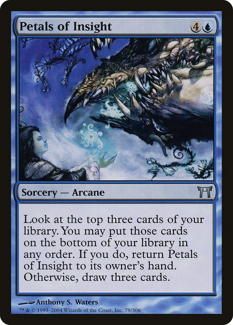 Petals of Insight [Champions of Kamigawa]-1