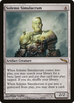 Solemn Simulacrum [Mirrodin]-1