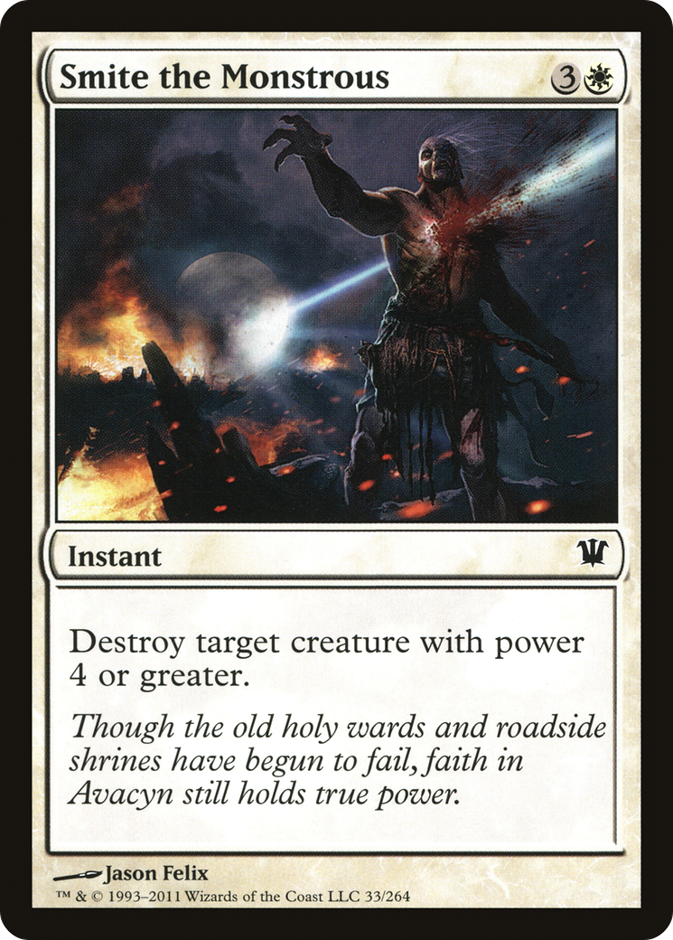 Smite the Monstrous [Innistrad]-1