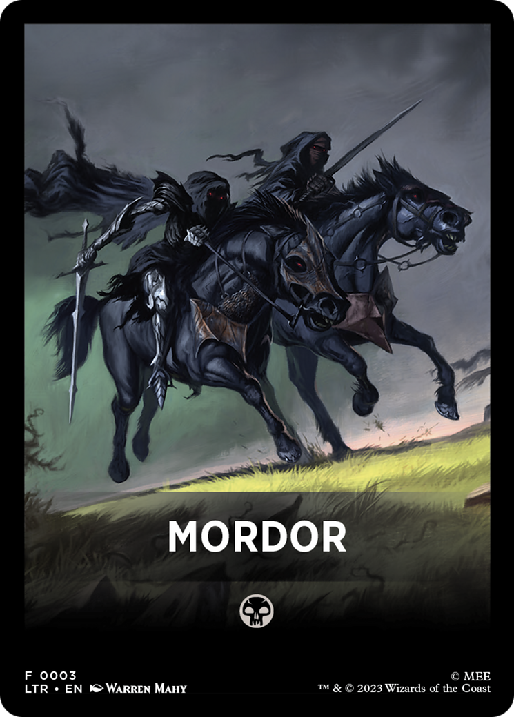 Mordor (FLTR-003) - Tales of Middle-earth Front Cards-1