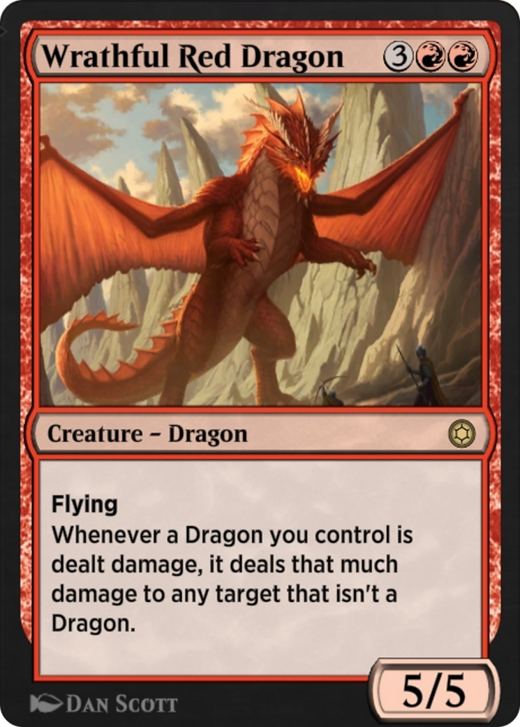 Wrathful Red Dragon (HBG-194) - Alchemy Horizons: Baldur's Gate-1