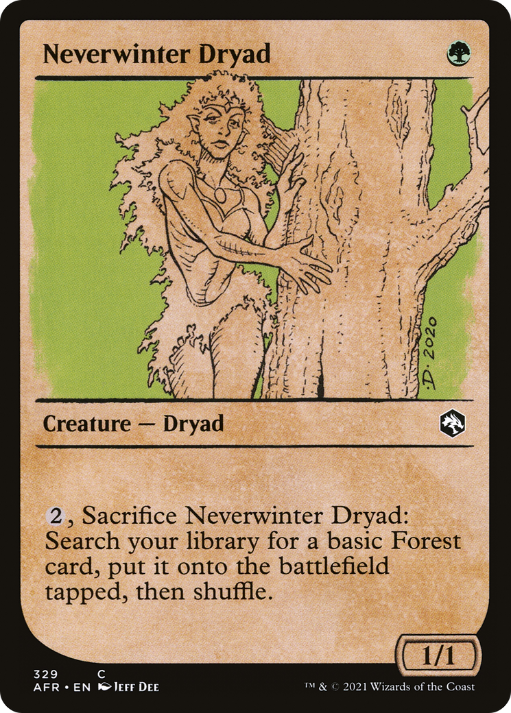 Neverwinter Dryad (Showcase) [Dungeons & Dragons: Adventures in the Forgotten Realms]-1