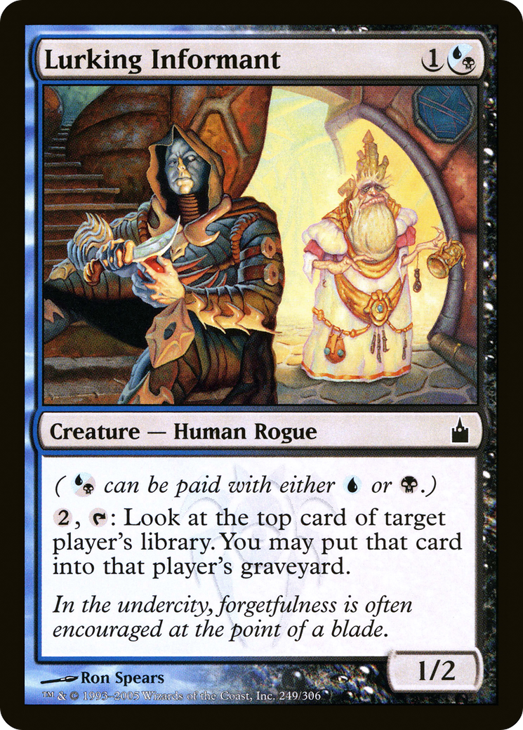 Lurking Informant [Ravnica: City of Guilds]-1