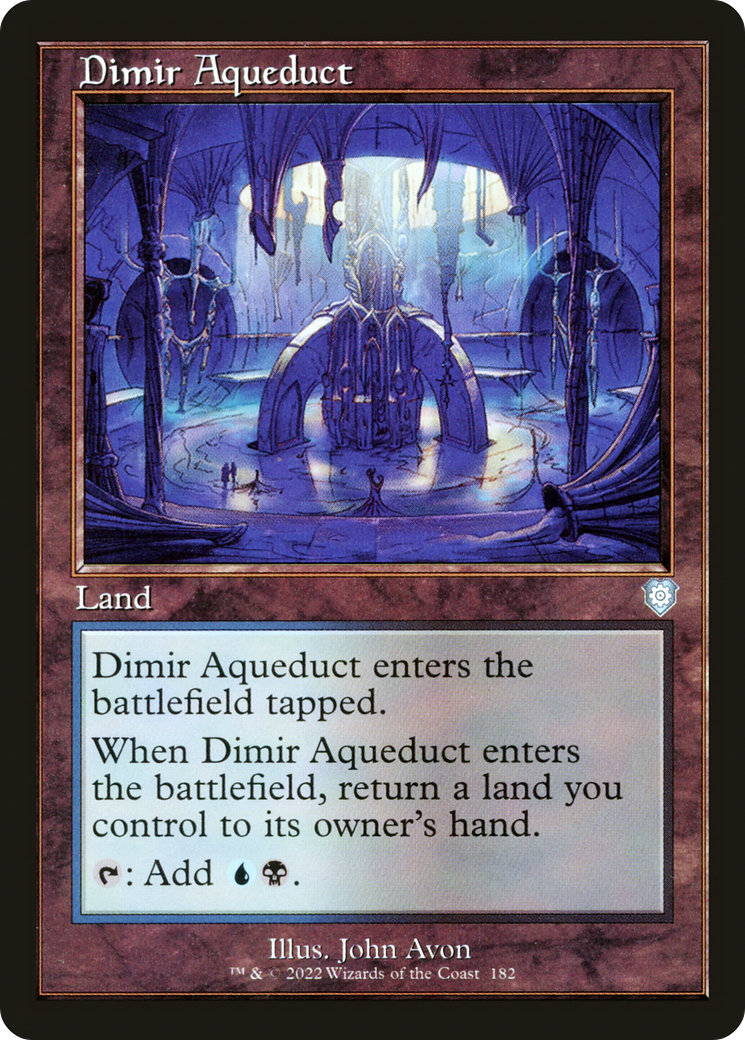 Dimir Aqueduct (Retro) [The Brothers' War Commander]-1