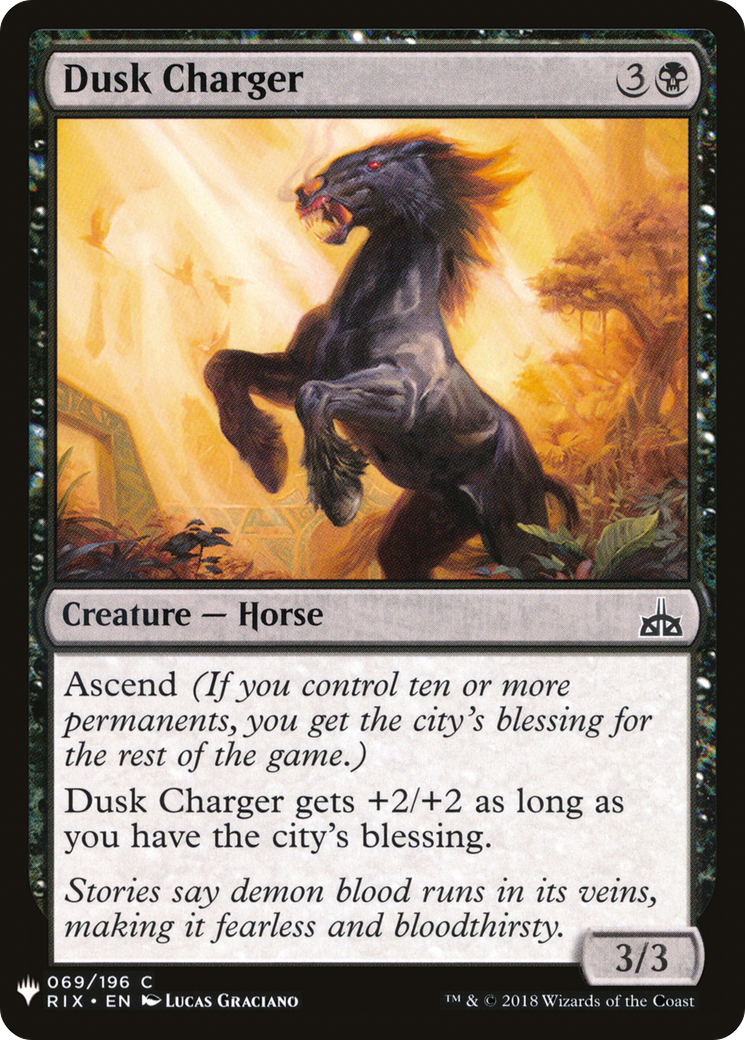 Dusk Charger [Mystery Booster]-1