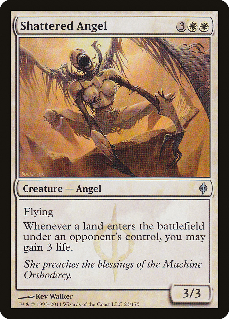 Shattered Angel [New Phyrexia]-1