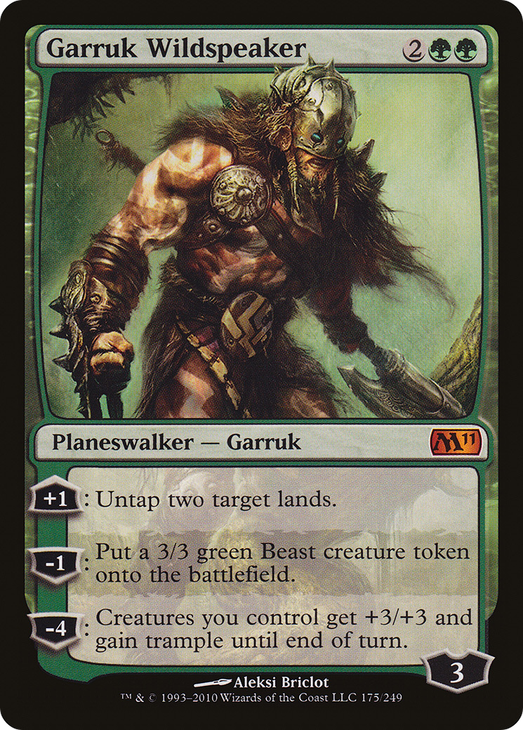 Garruk Wildspeaker [Magic 2011]-1
