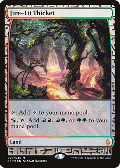 Fire-Lit Thicket [Zendikar Expeditions]-1