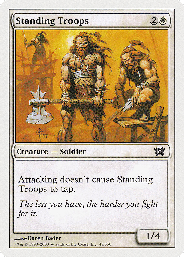 Standing Troops [Eighth Edition]-1