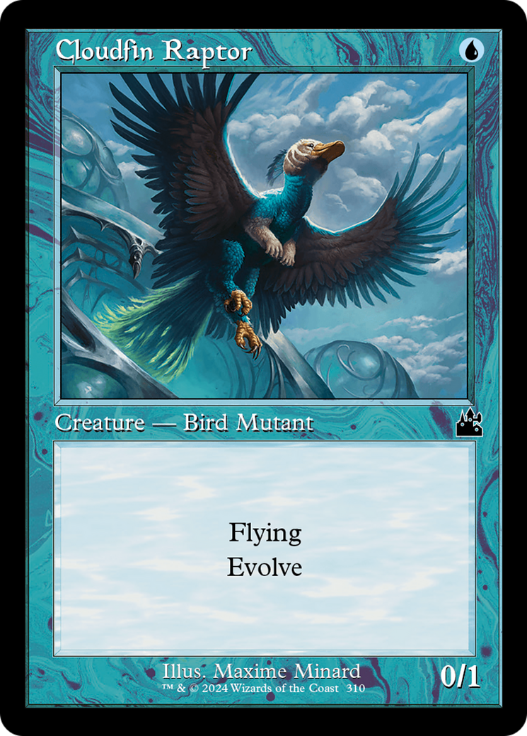 Cloudfin Raptor (Retro Frame) [Ravnica Remastered]-1