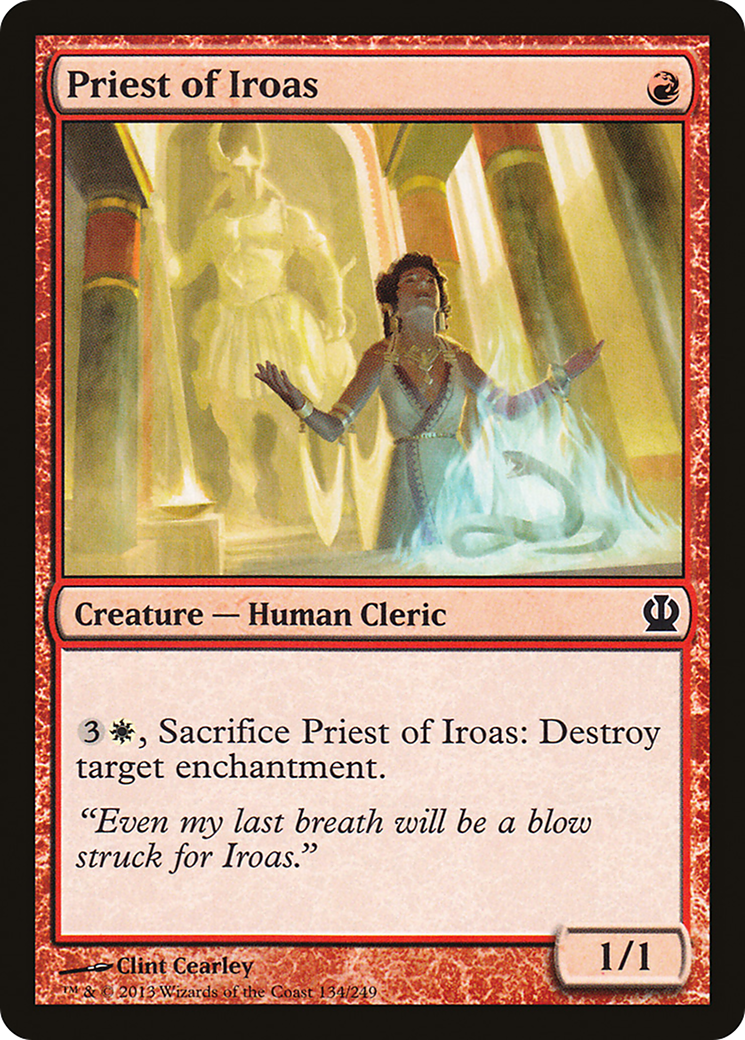 Priest of Iroas [Theros]-1