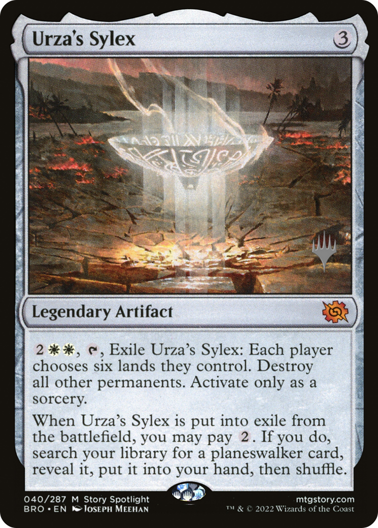Urza's Sylex (PPBRO-040) - The Brothers' War Promos Foil-1