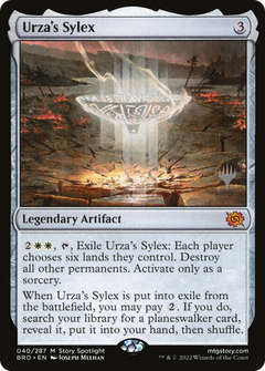 Urza's Sylex (PPBRO-040) - The Brothers' War Promos Foil-1