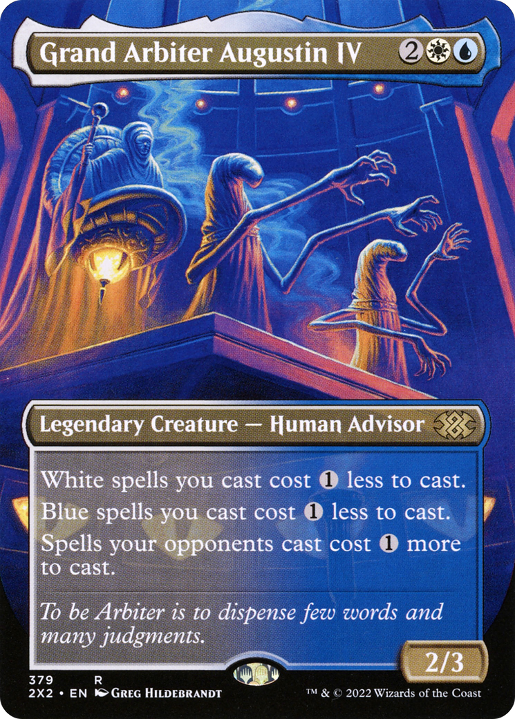 Grand Arbiter Augustin IV (Borderless Alternate Art) [Double Masters 2022]-1