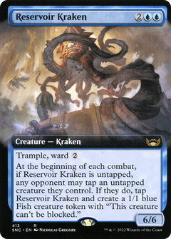 Reservoir Kraken (Extended Art) [Streets of New Capenna]-1