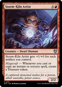 Storm-Kiln Artist [Outlaws of Thunder Junction Commander]-1